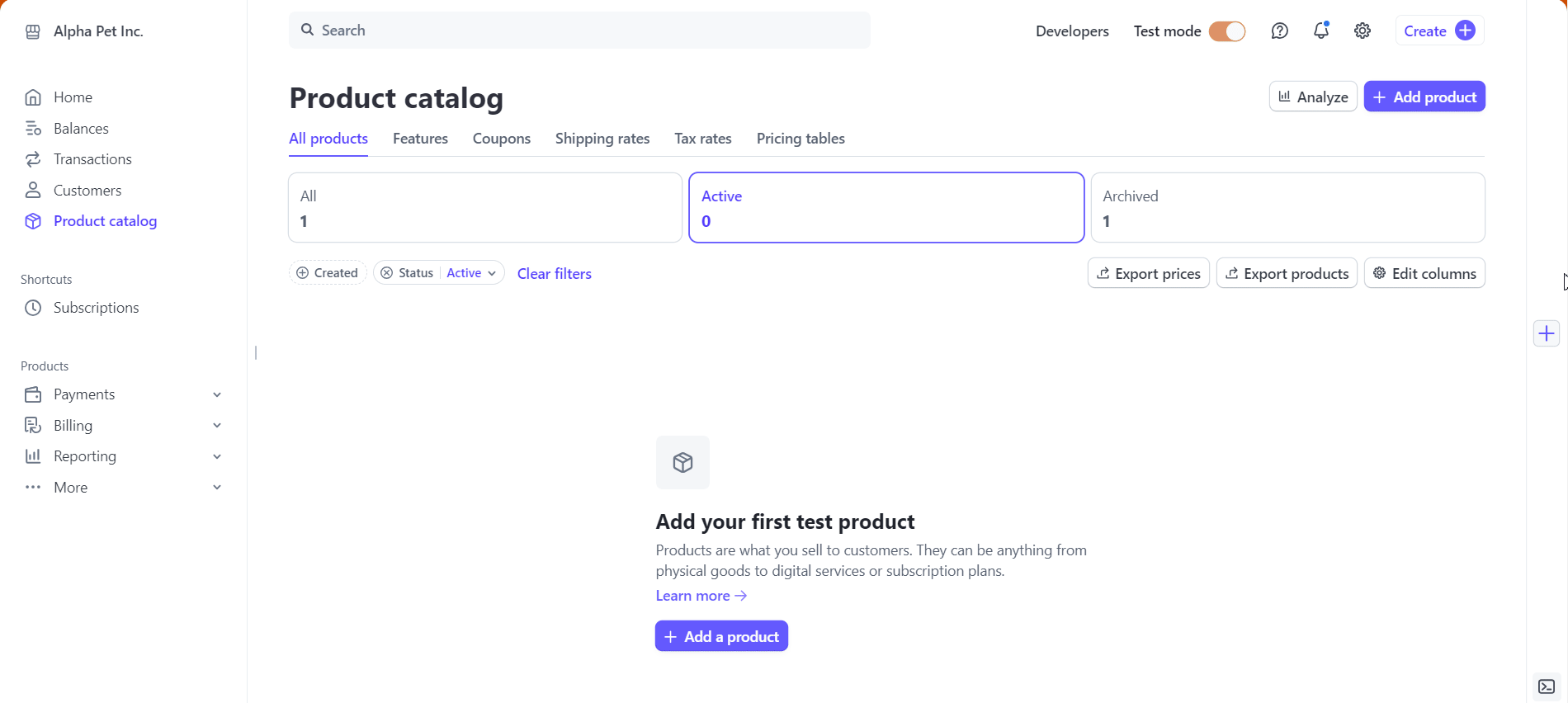 Configure Split Payment