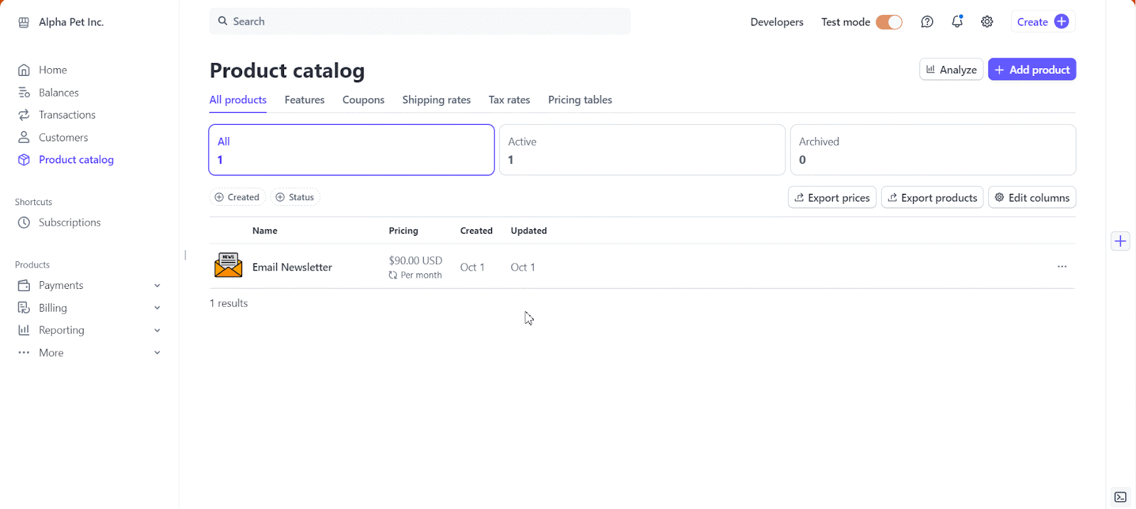 Configure Split Payment