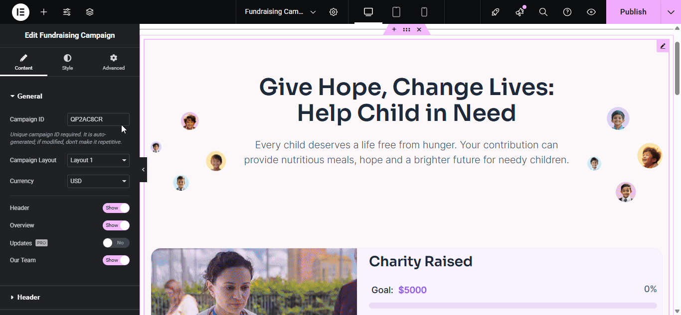 related campaign in better payment
