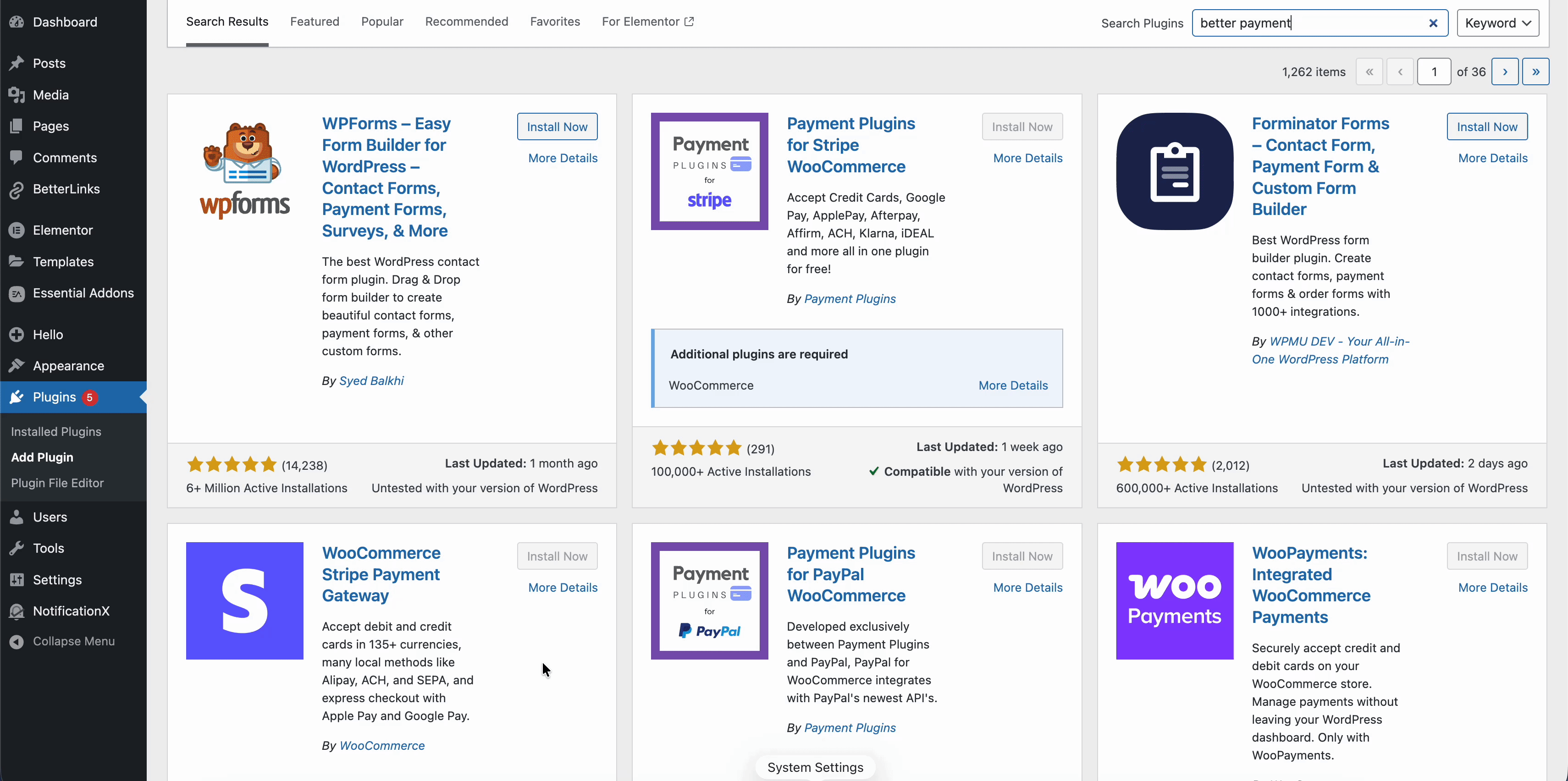 WordPress Payment Button