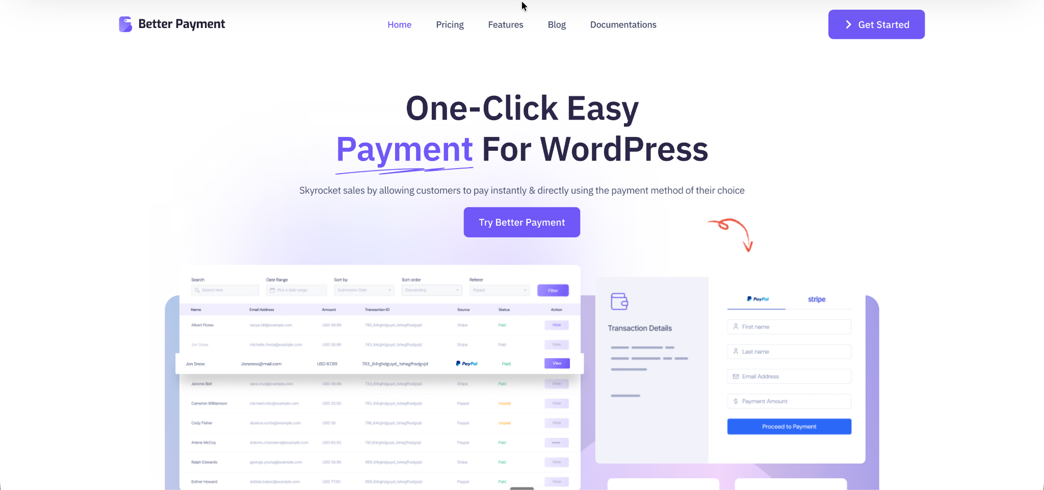 better payment - payment solution for WordPress