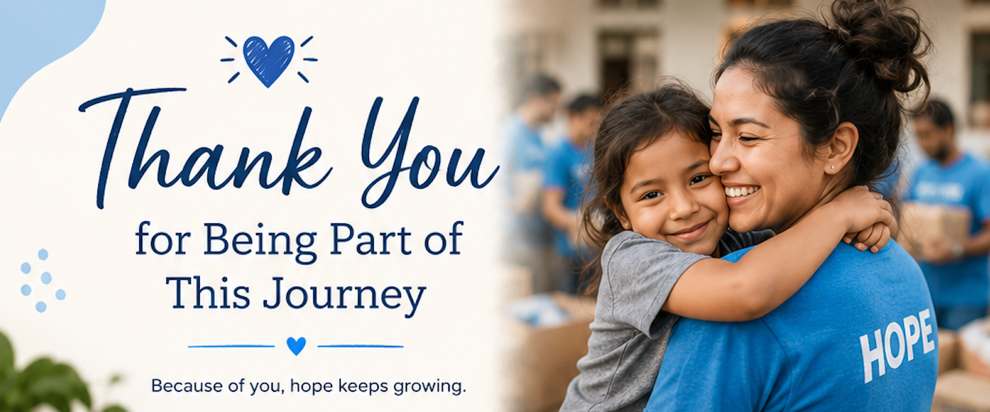 thank you note for the donors
